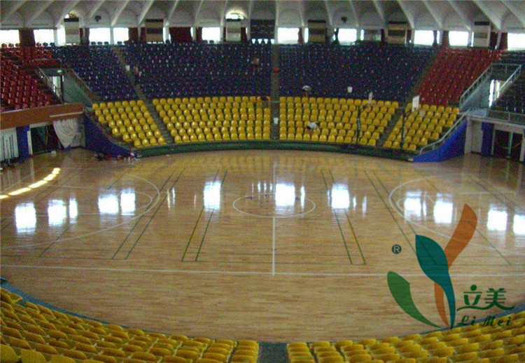 篮球馆运动木地板 篮球馆运动木地板